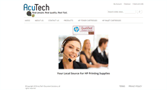 Desktop Screenshot of acutech1.com